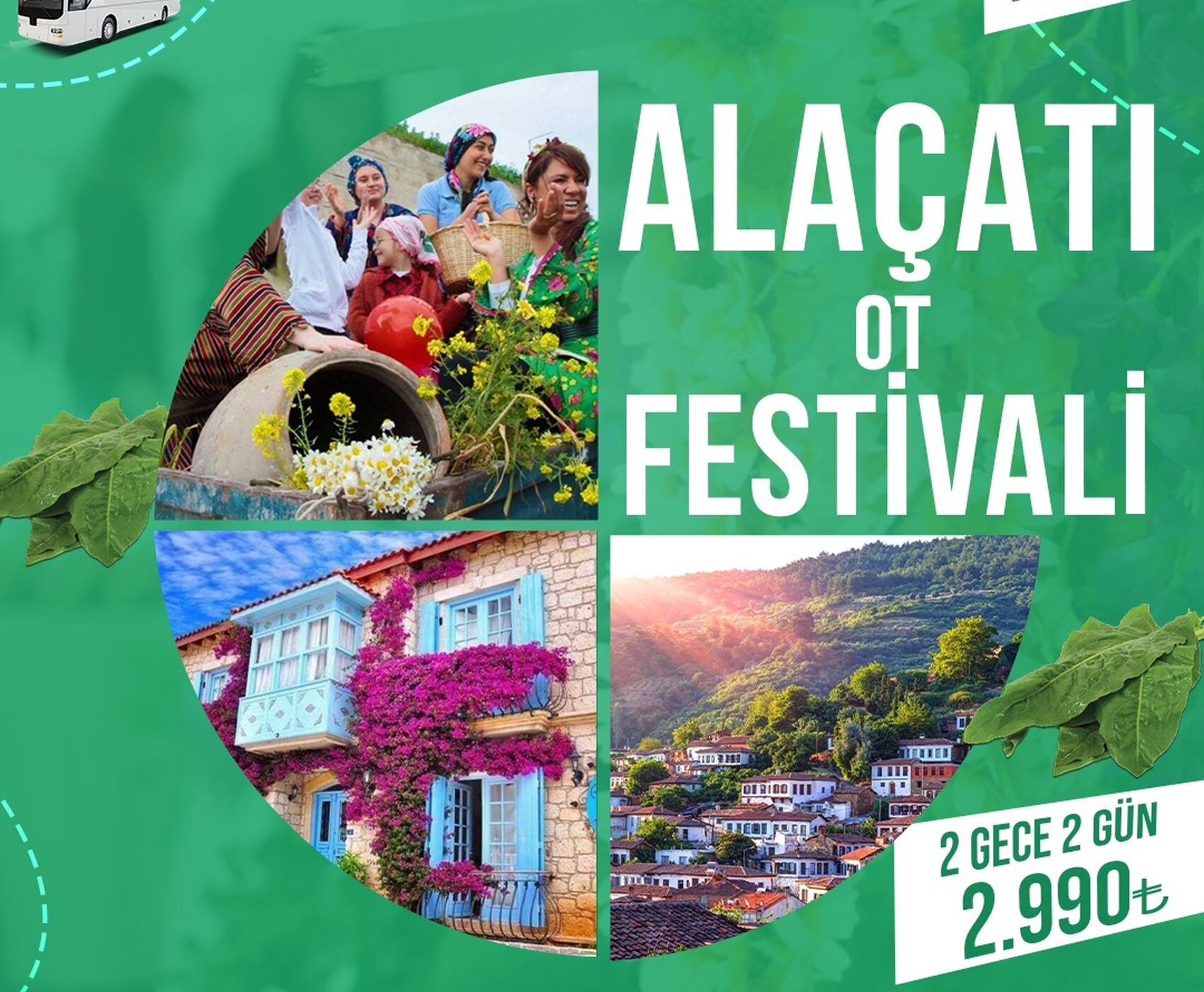 ALAÇATI HERB FESTIVAL AND AEGEAN TOUR