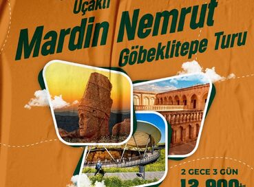 MARDIN GOBEKLITEPE NEMRUT TOUR BY PLANE