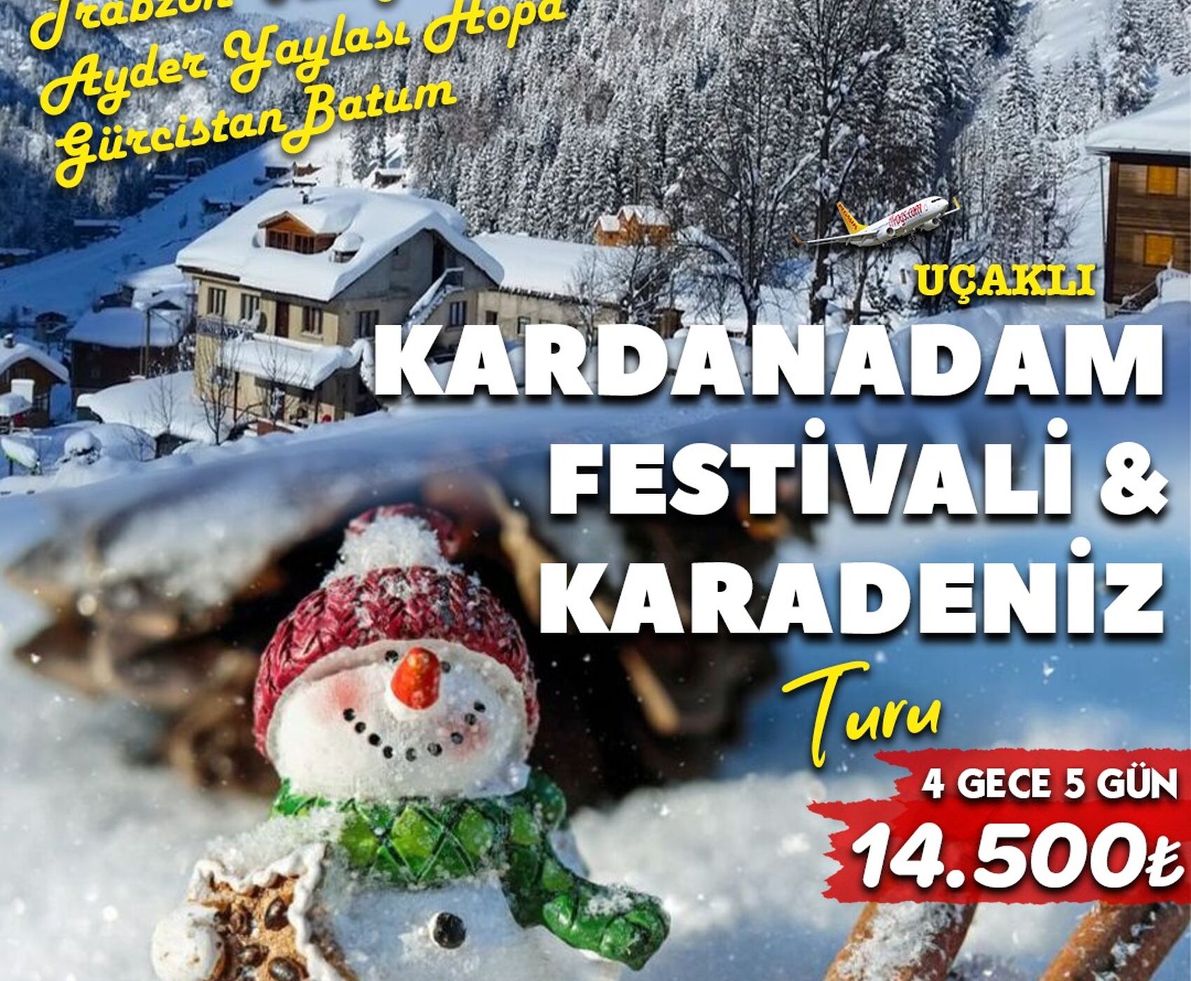 UÇAKLI AYDER YAYLASI KARDAN ADAM FESTİVALİ