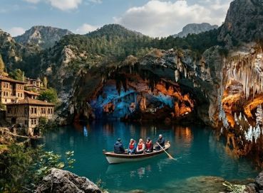 ALTINBEŞİK MAĞARASI &ORMANA DÜĞMELİ EVLER &İBRADI &ZEYTİNTAŞ MAĞARASI