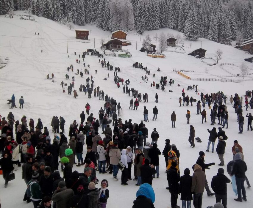 UÇAKLI AYDER YAYLASI KARDAN ADAM FESTİVALİ